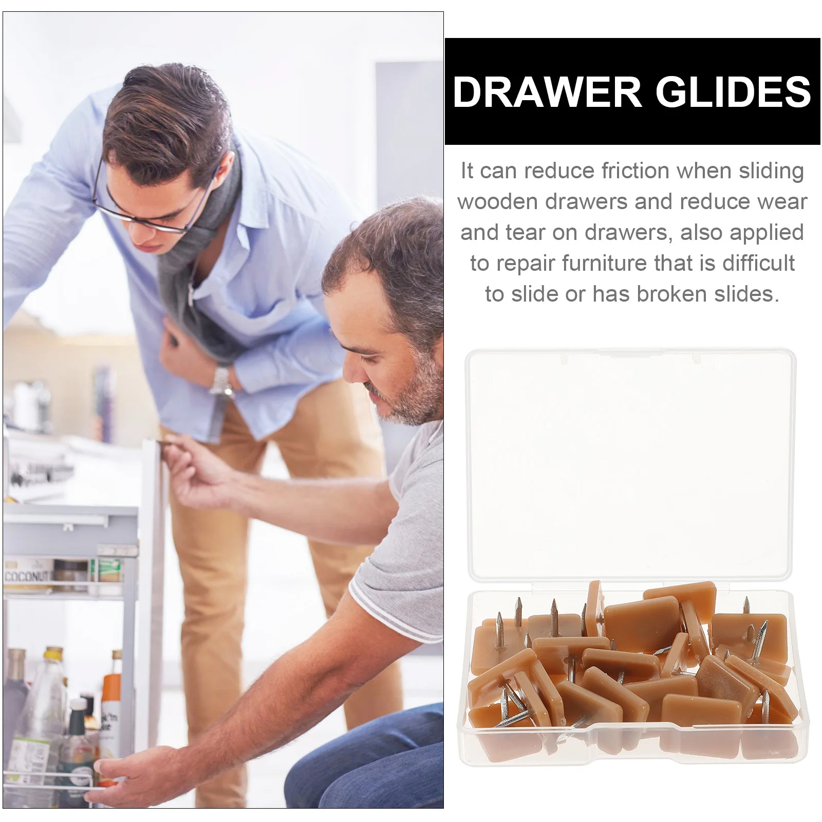 30 pçs gaveta glide abs ferro durável móveis perna almofadas cadeira de mesa piso sliders suave movimento capas protetoras