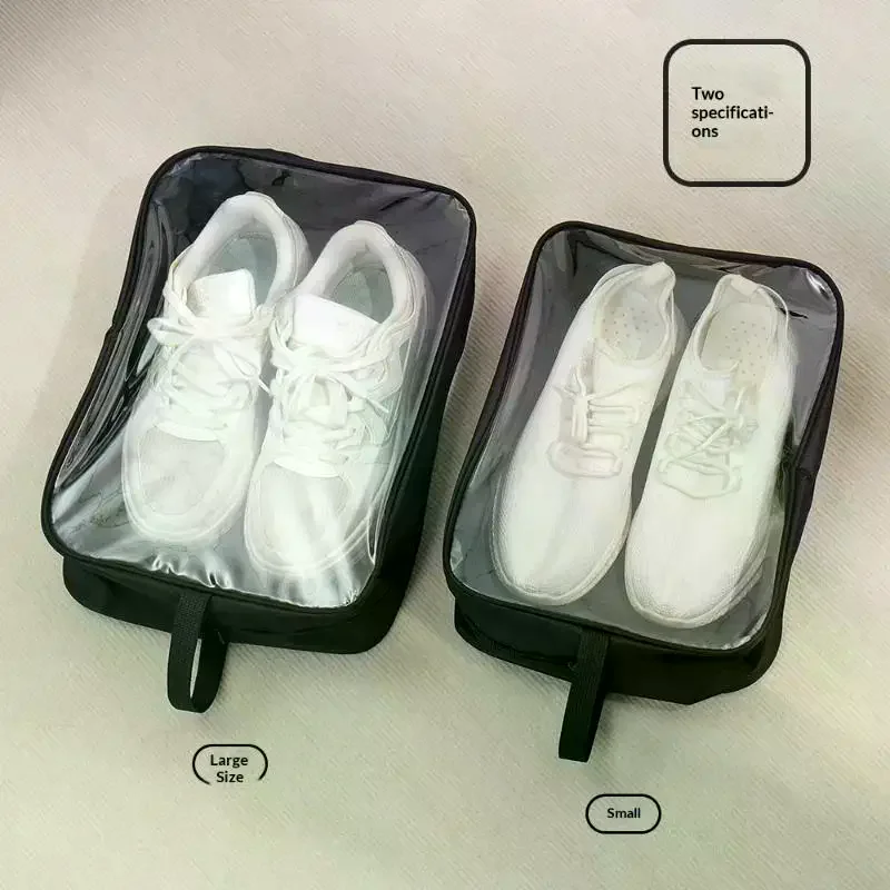 

Портативные нейлоновые дорожные сумки для обуви с застежкой-молнией для мужчин и женщин, водонепроницаемая обувь, сумки для хранения, сумка для макияжа, белья