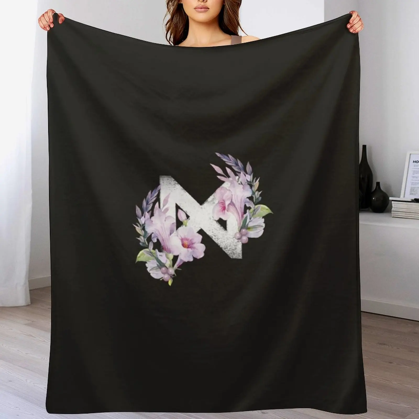 

Monsta X Flowers Classic Throw Blanket Comforter Luxury Throw valentine gift ideas Luxury Thicken Blankets