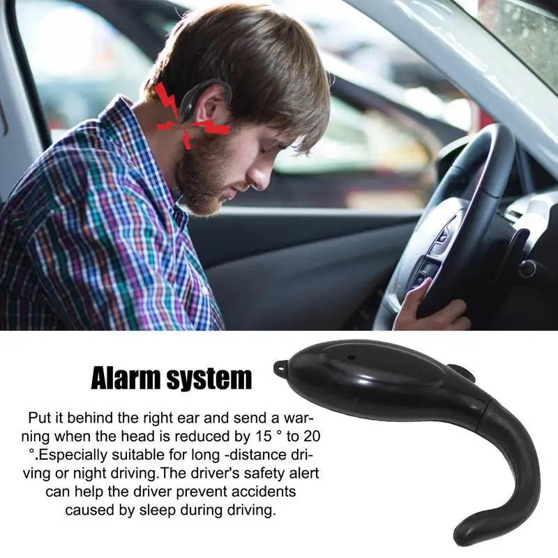 car driver sleepy alarm Anti Sleep Reminder Dolphin Fish Type Powerful Vibrator Prevents Snooze While Driving Ear Mounted alarm