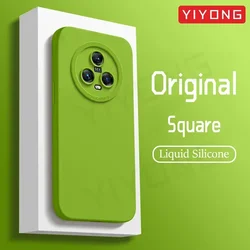 Magic5 Pro Case YIYONG Liquid Silicone Soft Cover For Huawei Honor Magic 5 6 Magic6 Pro Magic5 Lite 5G Shockproof Phone Cases