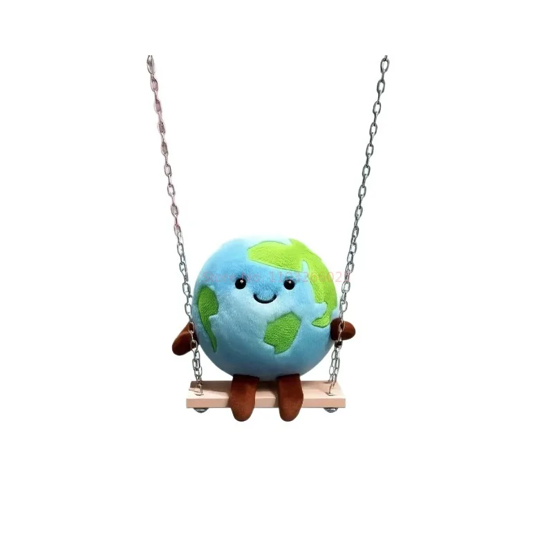 Neue Original Kawaii Kleine Erde Plüsch Spielzeug Erde Rucksack Anhänger Erde Ultra Frische Puppe Geschenk