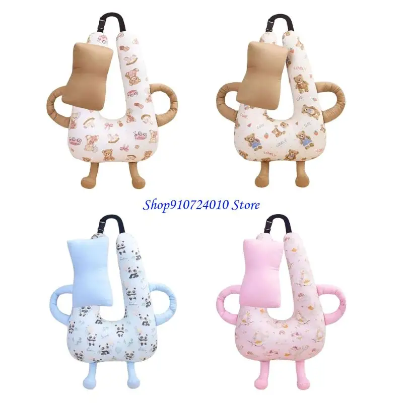 

77HD Baby Car Pillow Soft Neck Cushion Compact Design Easy To Clean Polyester