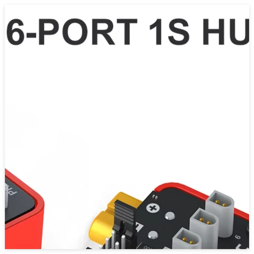 

SKYRC Концентратор для зарядки аккумулятора OSH 6-портовый 1S Концентратор для зарядки аккумулятора для LiPo LiFe Li-ion LiHV Поддержка B6neo B6ACneo B6neo+ B6neo 2