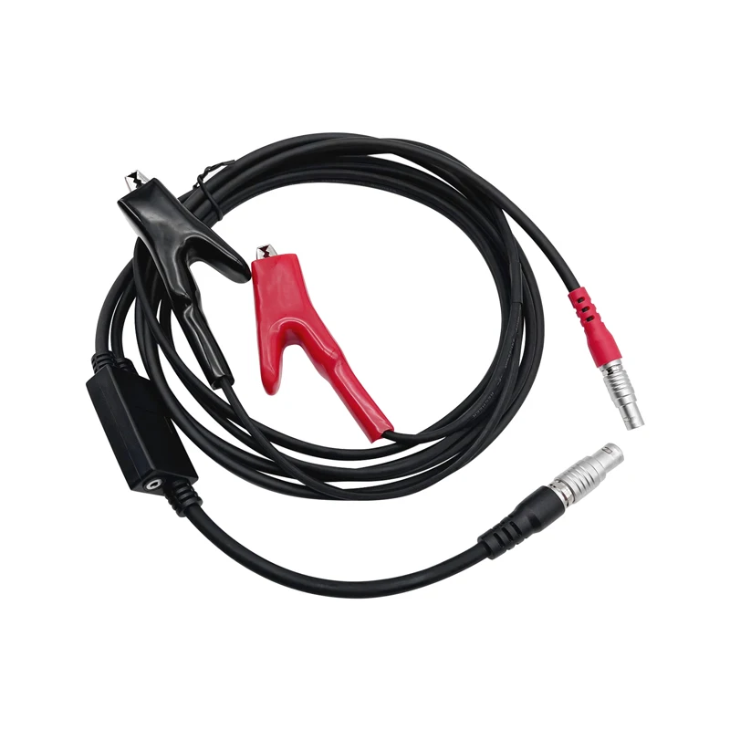 NEW GPS-PDL cable LE52X S82 S86 Power cable for south GPS RTK GNSS survey instrument 1.B 5pin-0.B 5 pin+Clip