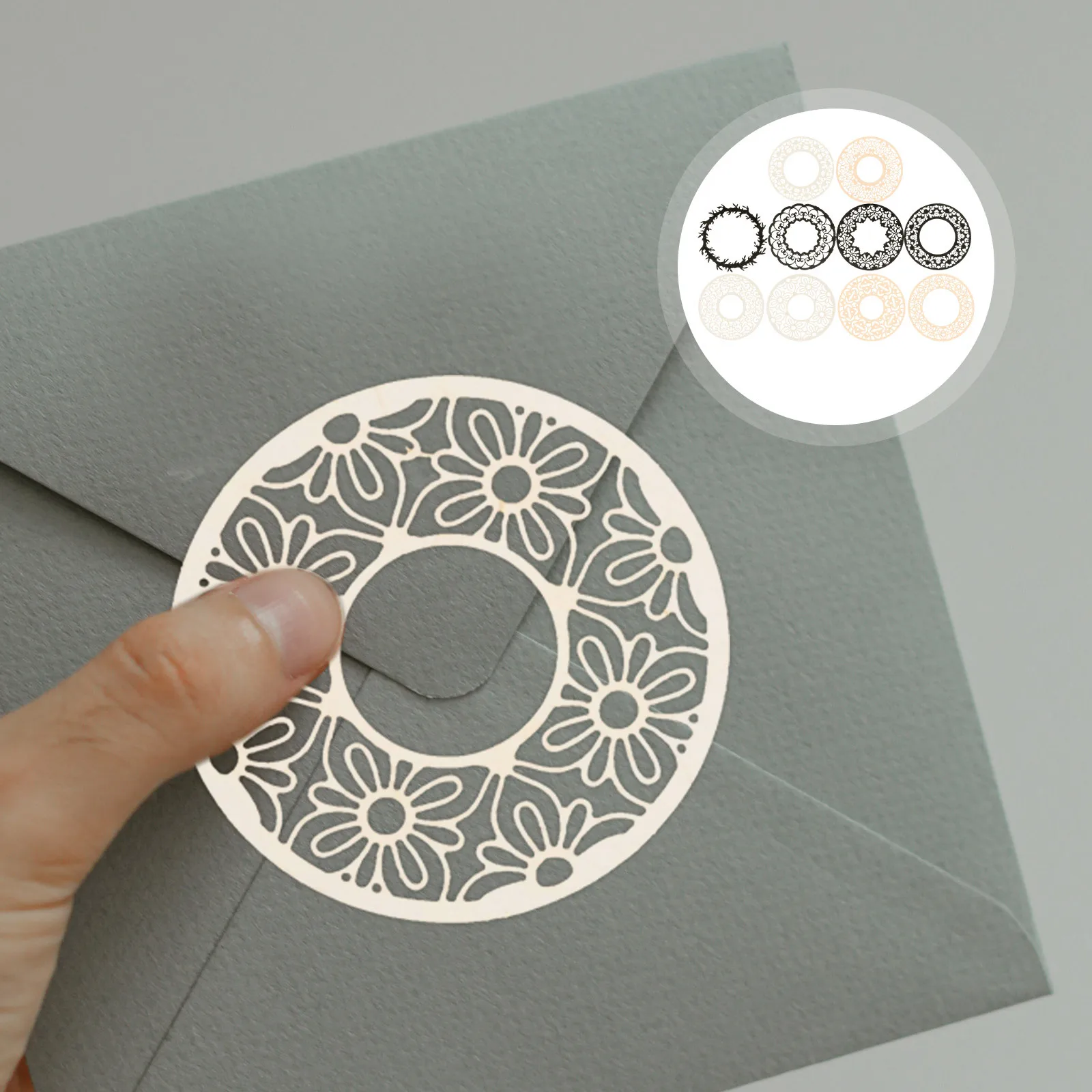 

40 Sheets Decorative Lace Paper Scrapbook Materials Unique Designs for Diary Notebook Planner Album Craft Projects Vintage Style