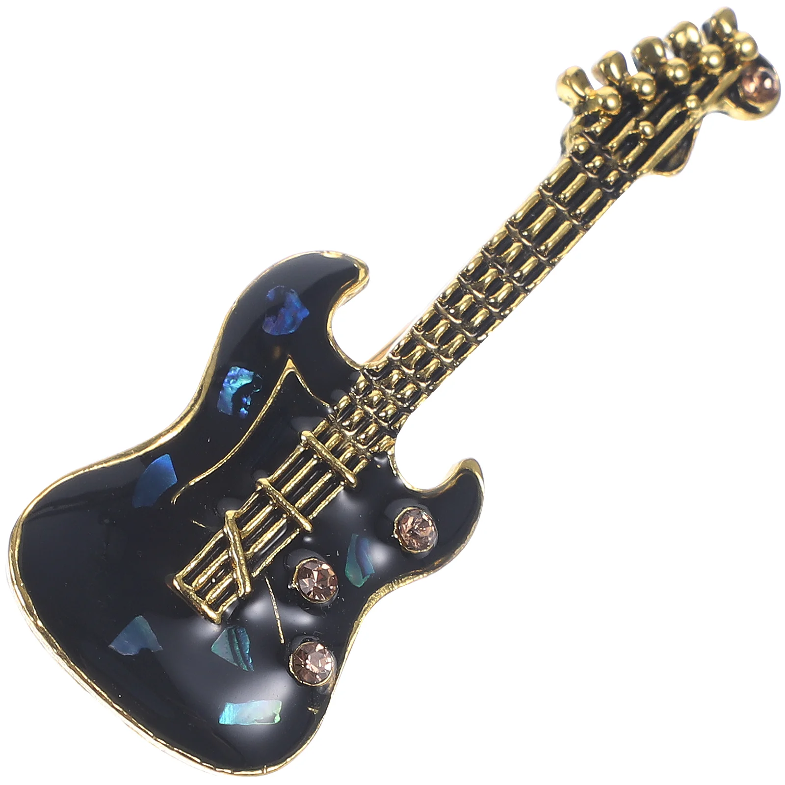 

Brooch for Kids Guitar Festival Clothing Music Instrument Alloy Lovely and Women