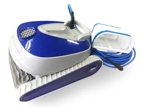 Safety Strong Suction Intelligent Lighted Robotic Swimming Pool Cleaner 2
