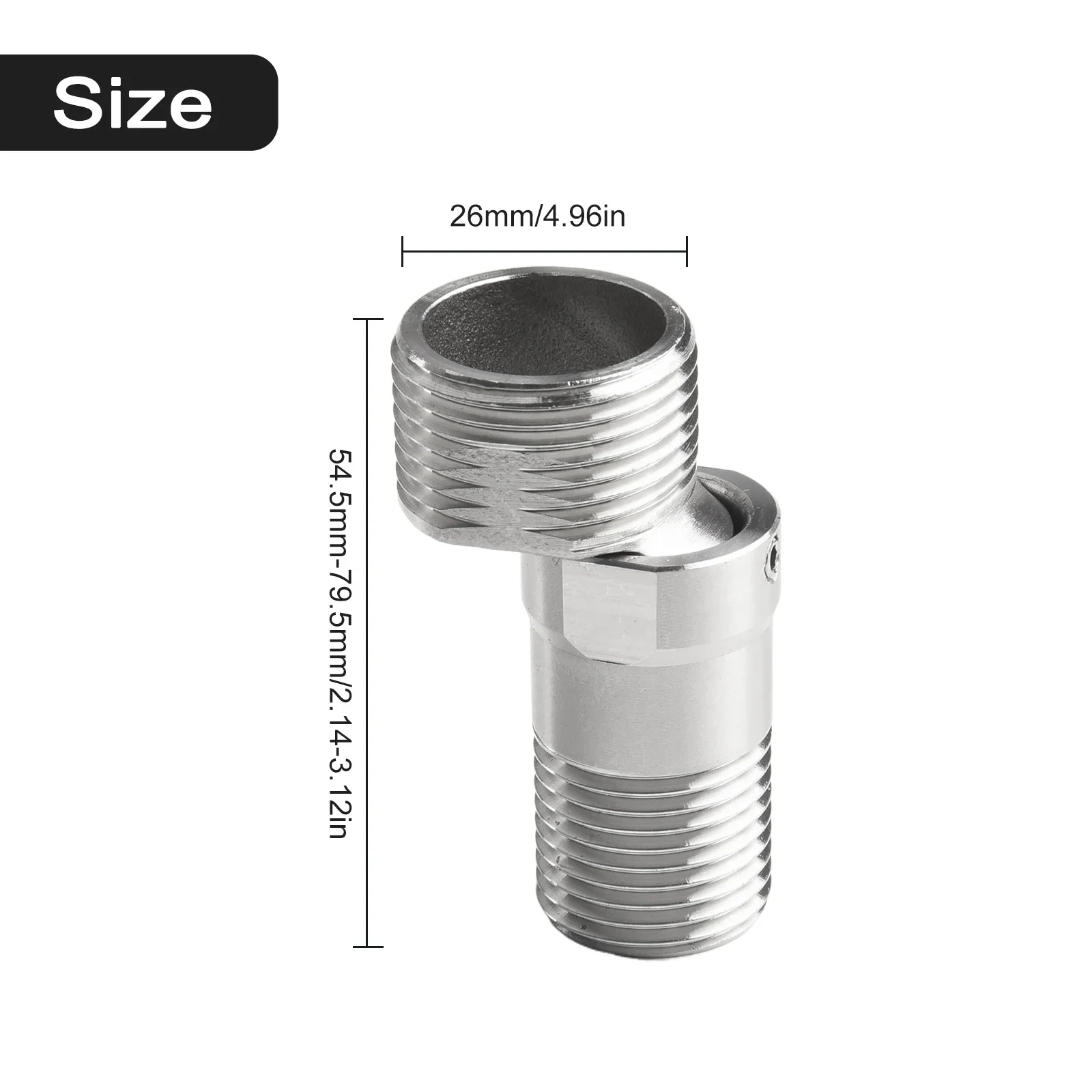 Corner Joint Faucet Retractable 5.5-7.8CM 360 Rotatable Faucet 360 Rotation Extendable Design Bathroom Installation