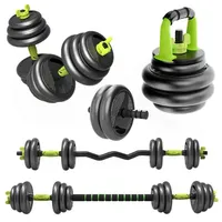 Custom Logo High Quality Gym Weight Heavy 10kg barbell Dumbbells Adjustable Set 20kg weights