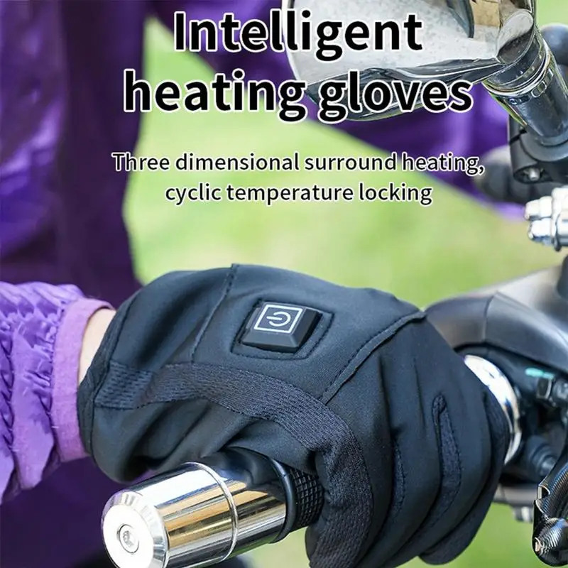 

Warming Gloves USB Rechargeable Hand Warming Gloves Touchscreen Fingers Heated Motorcycle Mittens Hand Warmers Cold Weather Gear