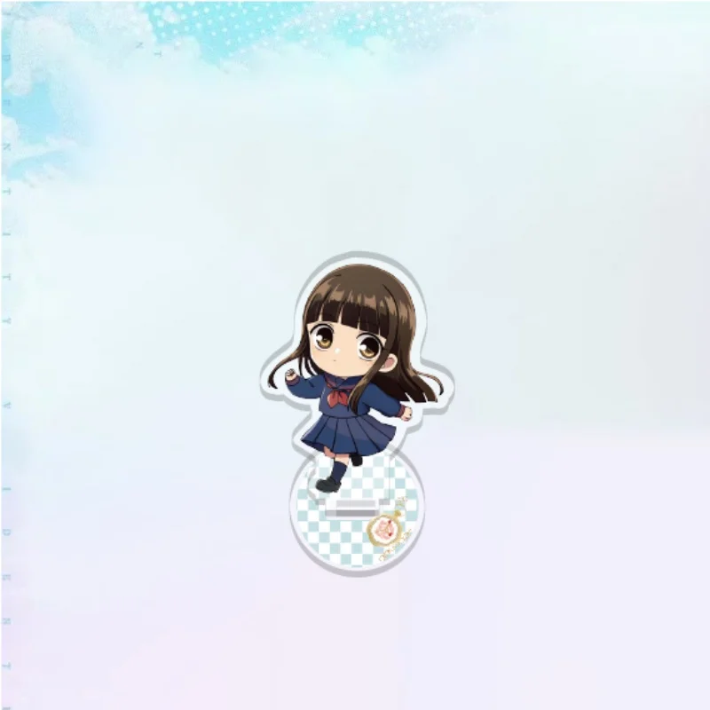 Anime Ouran High School Host Club 10CM Q-version Acrylic Model Stand Cosplay Mitsukuni Kaoru Haruhi Accessories Figure Toy Gift