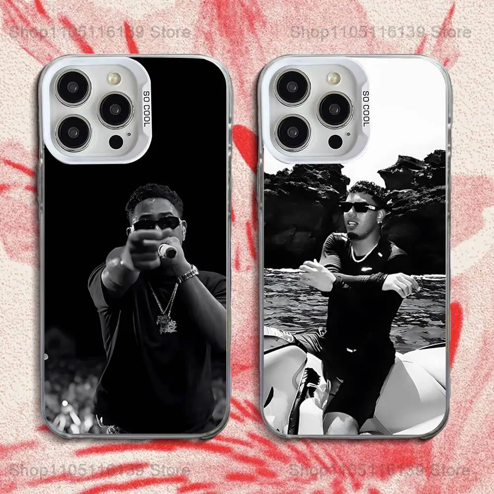 

M-Myke Towers Ganga Phone Case For iPhone 16,15,14,13,12,11,Pro,XS,Max,Plus,Mini,SE White Candy Matte Shockproof Cover