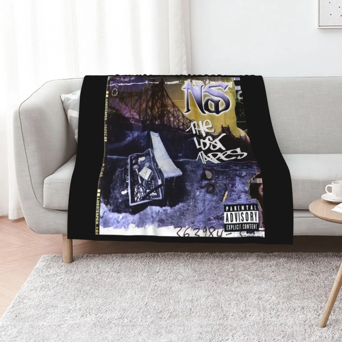 Nas the lost tapes Throw Blanket Picnic Personalized Gift christmas decoration Soft Furry Blankets For Baby Blankets
