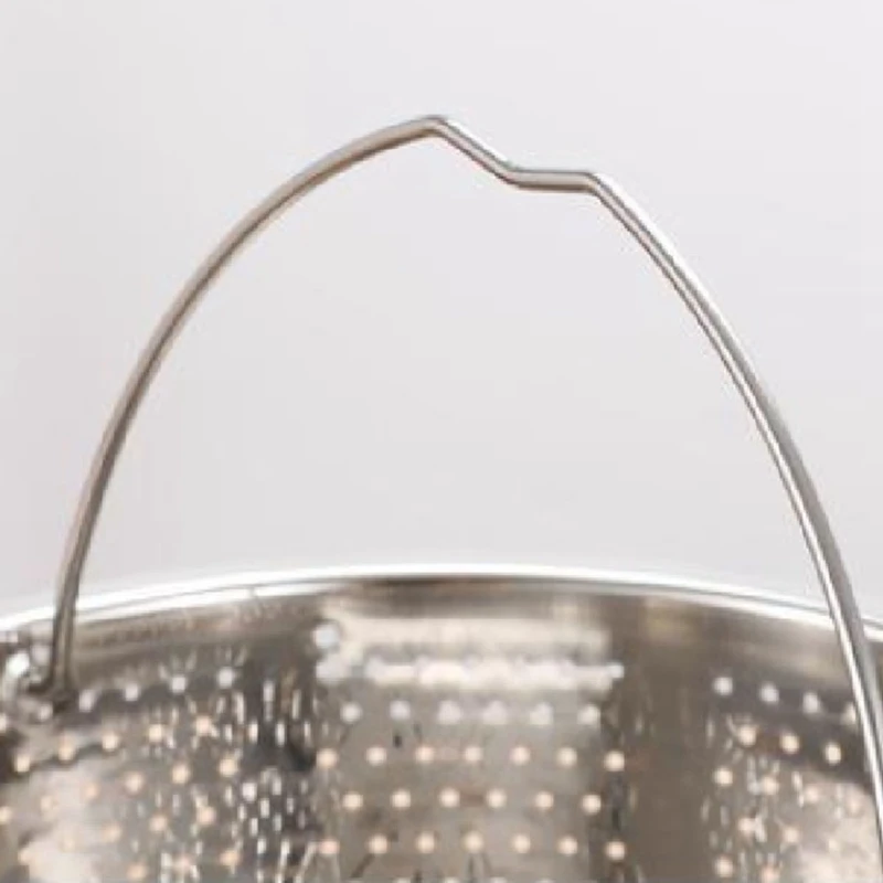 Stainless Steel Steamer Basket For Instant Cooker With Handle Pressure Cooker Rice Steamer