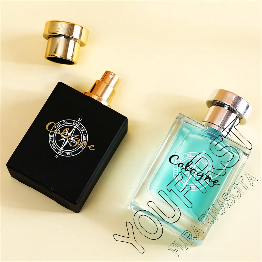 Perfume de alta calidad para hombre, 50ML, Perfumes masculinos que atraen las mujeres, fascinación, Colonia, Perfume de feromonas para hombre, fresco y Natural