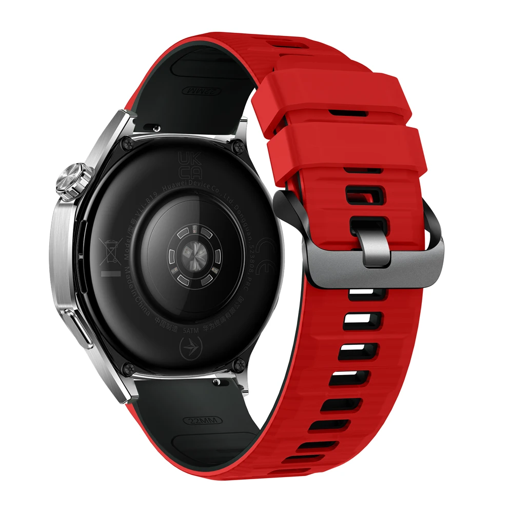 화미 아마즈핏 밸런스 2 밴드용 실리콘 스트랩 22mm, 아마즈핏 GTR3 프로 4 2 2E 47mm/Bip 6 5/스트라토스 교체용 손목 밴드