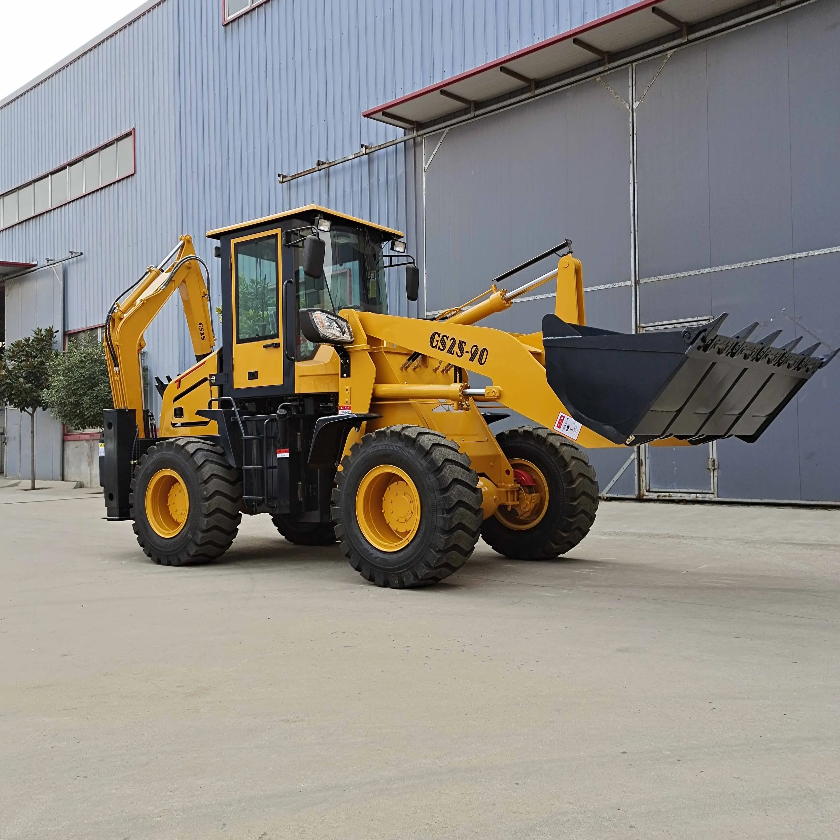 4x4 Wheel Drive 400kg-2.5ton Mini Loader