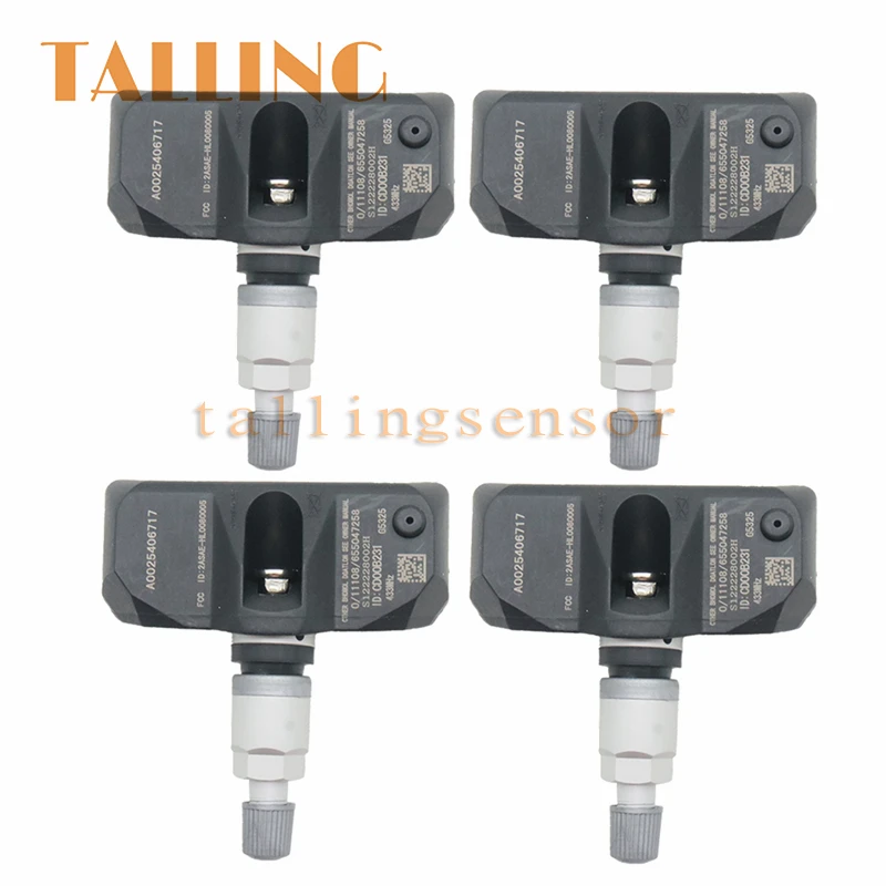 

4PCS A0025406717 TPMS Tire Pressure Sensor 433MHz For Mercedes-Benz SL CL CLS C219 E R GL ML-Class X164 W164 W211 V251 R230 New