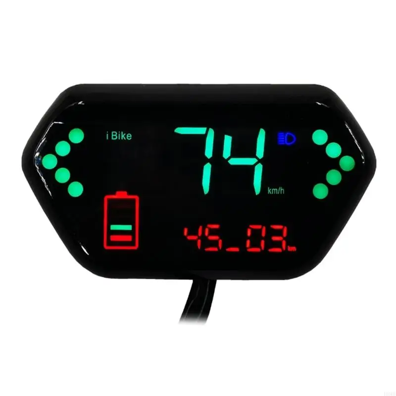 H8WE Electric Bike LED Display, 36V 48V 60V 72V, Multi-Information Display,Display Control Panel Waterproof Display Meter