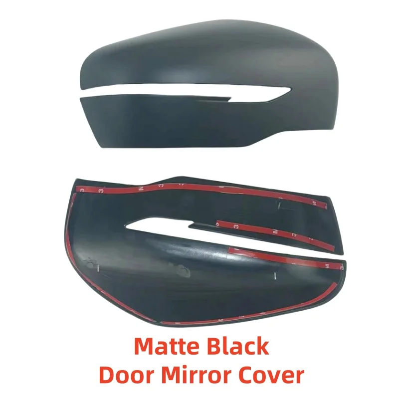 For Nissan Rogue Sport Qashqai X-Trail 2015 2016 2017 2018 2019 Car Carbon  Accessories Side Door Mirror Covers Trim Paste Style view 5