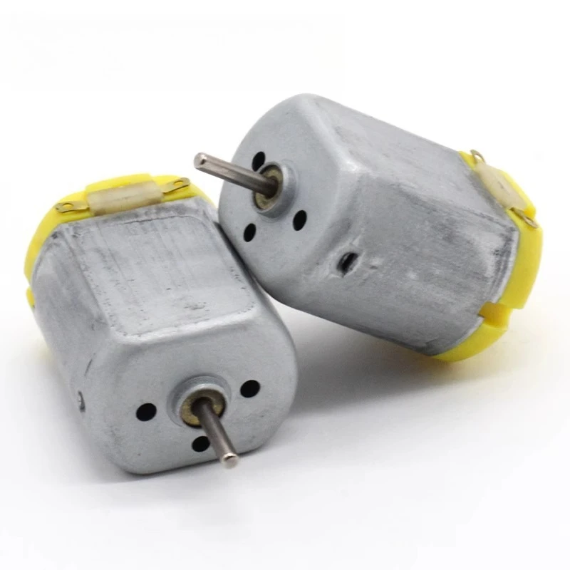 280 Motore DC 6-12V Micro Motore Circolare Piatto Asse Corto per Auto FAI DA TE Giocattolo Nave Modello Maker Piccoli Progetti Artigianali di Motore