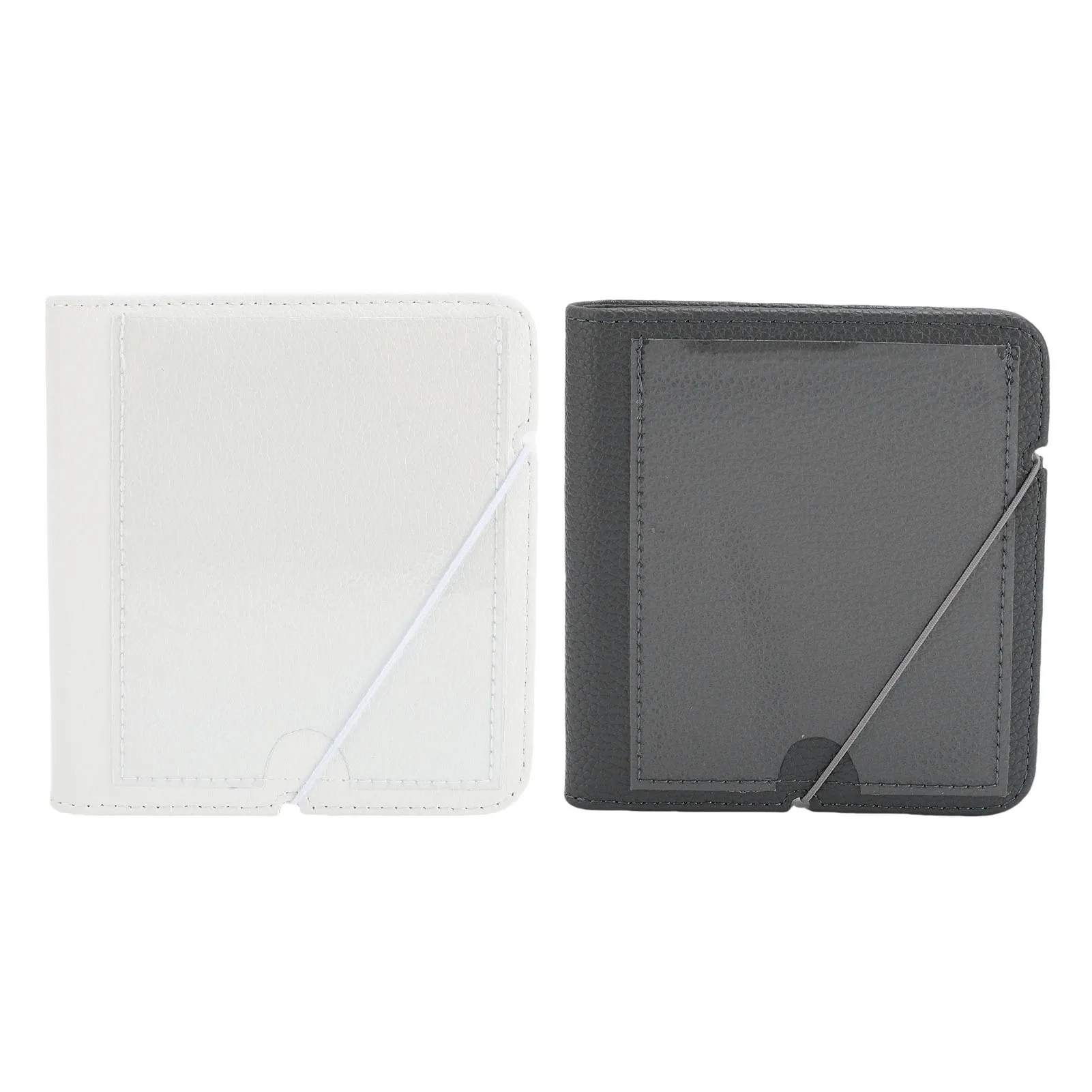 Kleines Fotoalbum Fotoalbumbuch Passend für 600 W210 W300 W400 Fotogrößen Sofortbild-Fotoalbum PU-Leder Klare PVC-Folie