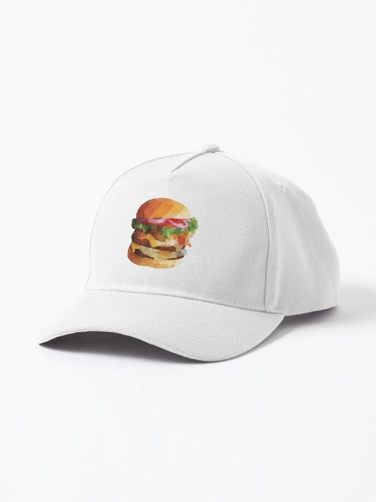 

Gourmet Burger Polygon Art Cap