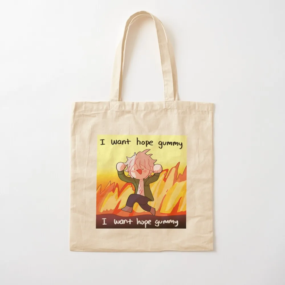 hope gummy Tote Bag Woman shopper bag Women's bags tote bag canvas female