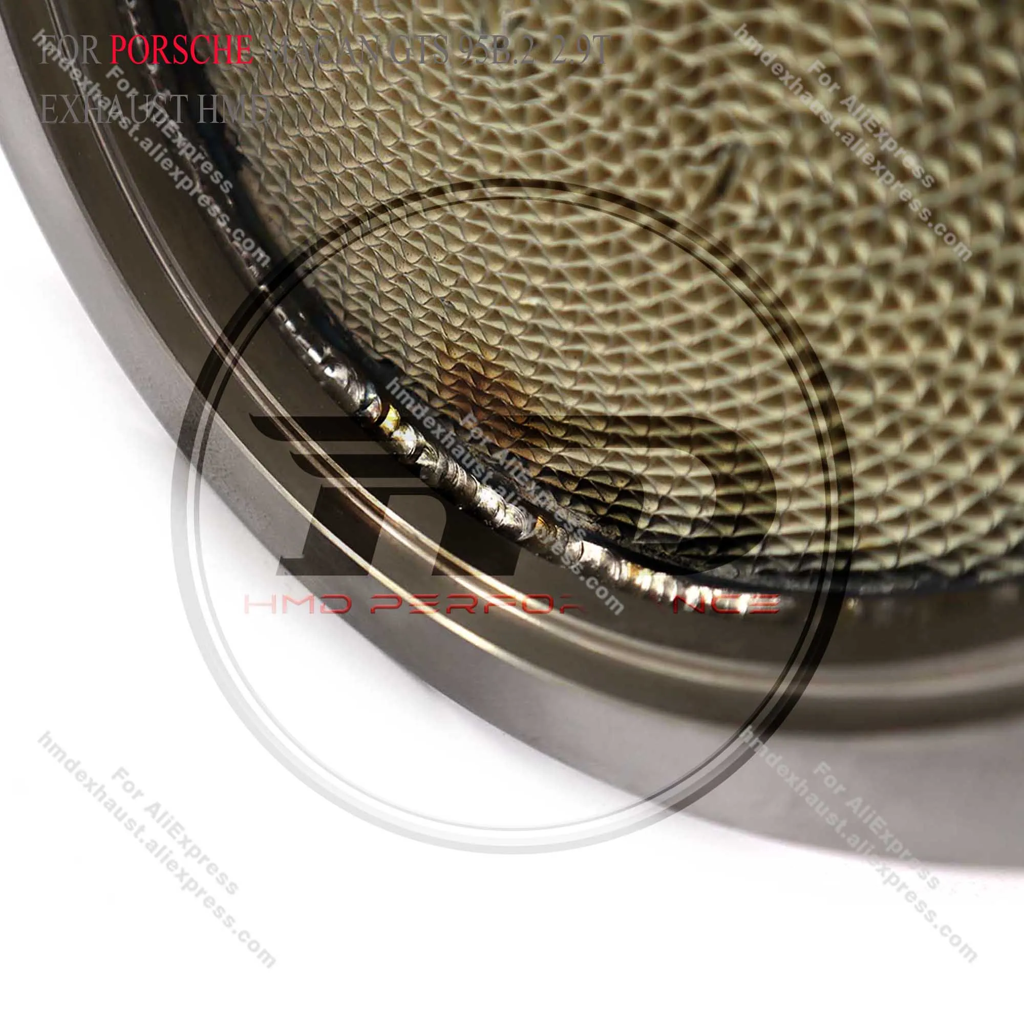 

High Quality Downpipe For Porsche Macan GTS 95B.2 2.9T Titanium Alloy Exhaust System Heat Shield High Flow Performance HMD