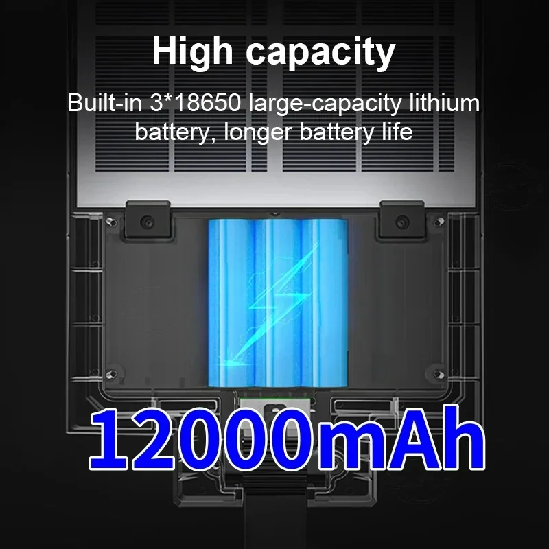 Новый внешний фонарь на солнечной батарее, водонепроницаемый суперъяркий настенный светильник 20000 лм с датчиком движения и дистанционным
