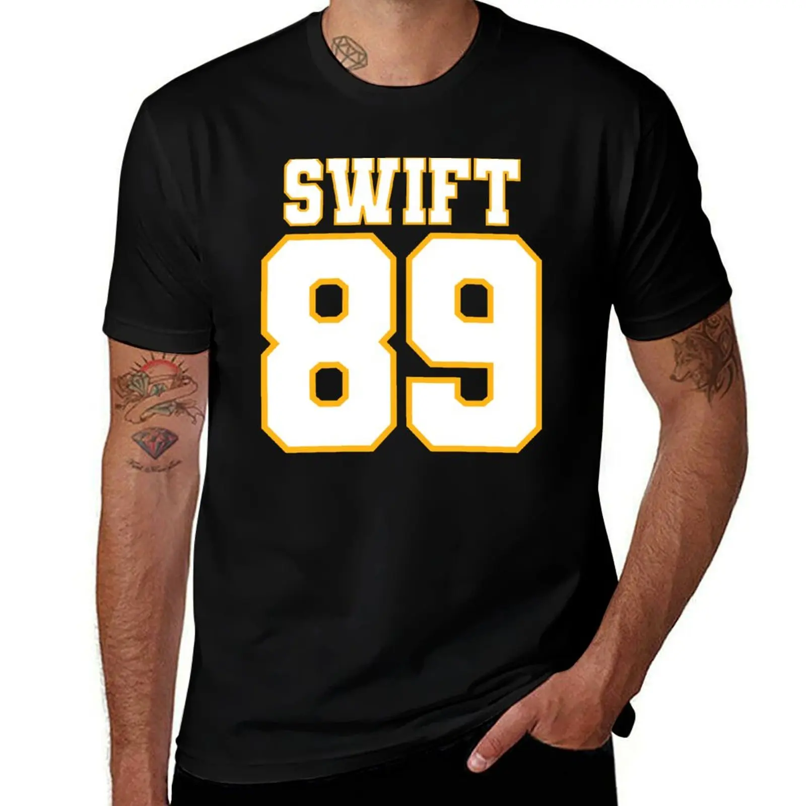 Swift Kelce 89 Red T-Shirt Plus Size Quick Dry Sports Tee T-Shirt