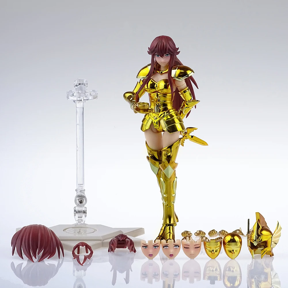 

In Stock GT/Great Toys Saint Seiya Myth Cloth EX Holy Contract Female Gemini Cheryl Knights of the Zodiac Anime Action Figure