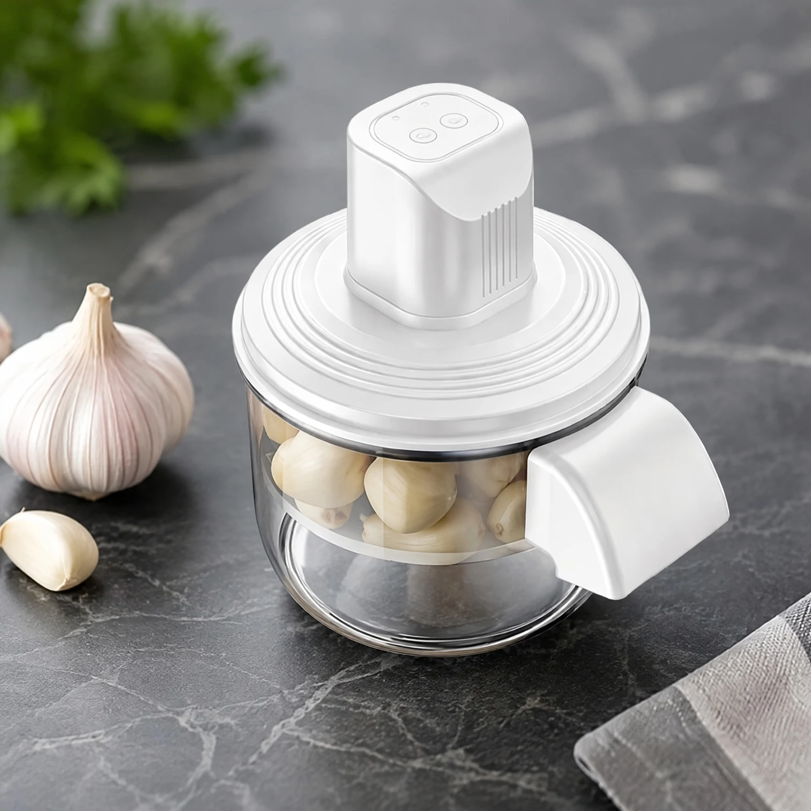 Automatic Rechargeable Electric Fruit Vegetable Peeler One-Button Grape Potato Peeling