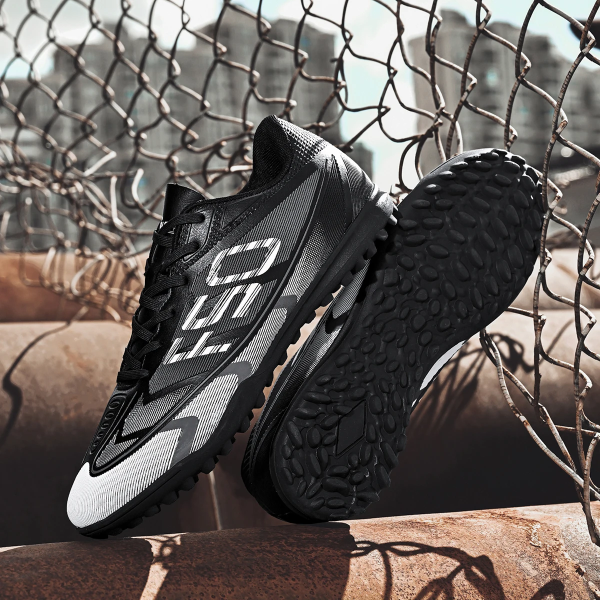 

Мужские футбольные бутсы, спортивная обувь для взрослых с шипами TF, легкие футбольные бутсы для игры на открытом воздухе и в помещении.