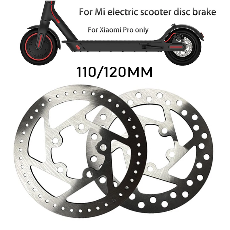 110MM 120mm Electric Scooter Disc Brake Rotor for MI Pro/Pro2/M365 Electric Scooter Brake Rotor Durable E-Bike Disc Rotors