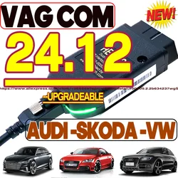 2025 Yeni V24.7.1 VAG HEX V2 VAGCOM Arayüzü VAG COM VW-AUDi Profesyonel Tarama Kodu Yükseltme Donanımı OTOMATİK COM VCDS ARACI