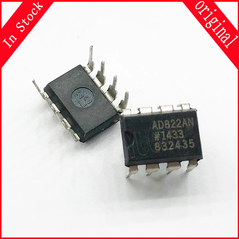 5pcs/lot AD822ANZ DIP-8 AD822AN AD822 822AN DIP8 In Stock