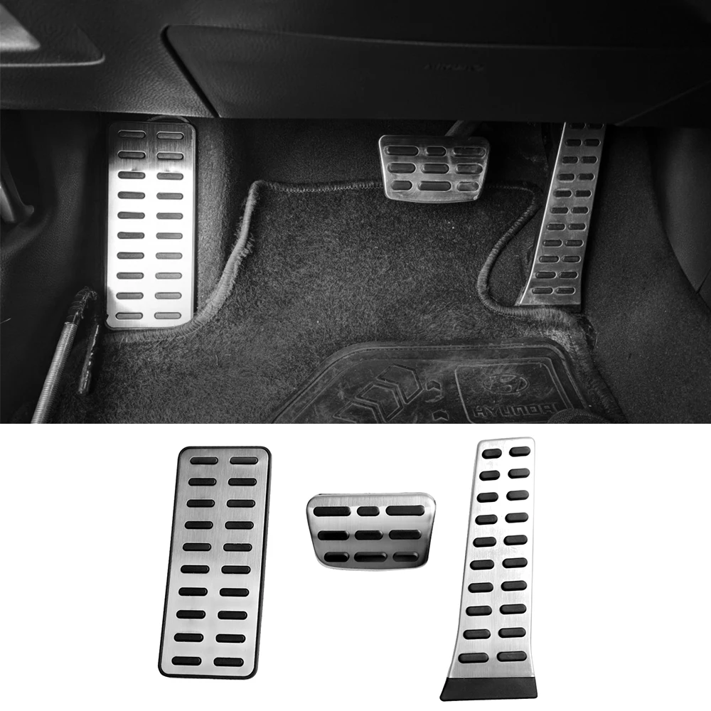 

For Hyundai Tucson Santa Fe CM DM Sonata 8 Elantra MD 2011 2012 2013 2014 2015 2016 2017 Car Fuel Brake Pedal Cover Accessories