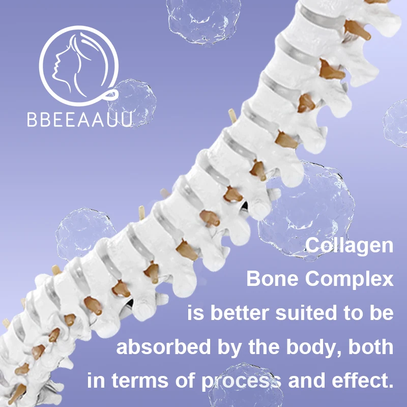 BEAU Collagen Bone Complete Capsule with Calcium & Vitamin K for Support Joint Health Bone,Skin Nail Health Improve Osteoporosis