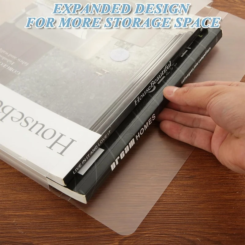 30 Pieces 12X12 Inch Scrapbook Paper Storage Organizer Holder Craft Paper Storage For Holding Scrapbook Paper, Vinyl