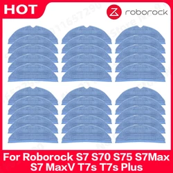 For Roborock S7 S70 S75 S7Max S7MaxV T7s T7s Plus Mop Pad Vacuum Cleaner Robot Mop Rags Parts Mop Cloths Accessories