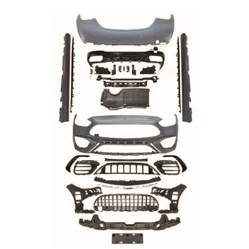 High Quality Body Kit For C Class W206 2021+ Upgrade To C63 Style Exterior Tuning Auto Replacement Parts