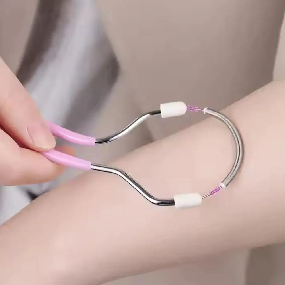 مزيل شعر الوجه للنساء يزيل الشعر غير المرغوب فيه على الجزء العلوي من الشفاه والذقن الوجه أو الرقبة مزيل الربيع الأصلي للشعر الذي لا يبدو