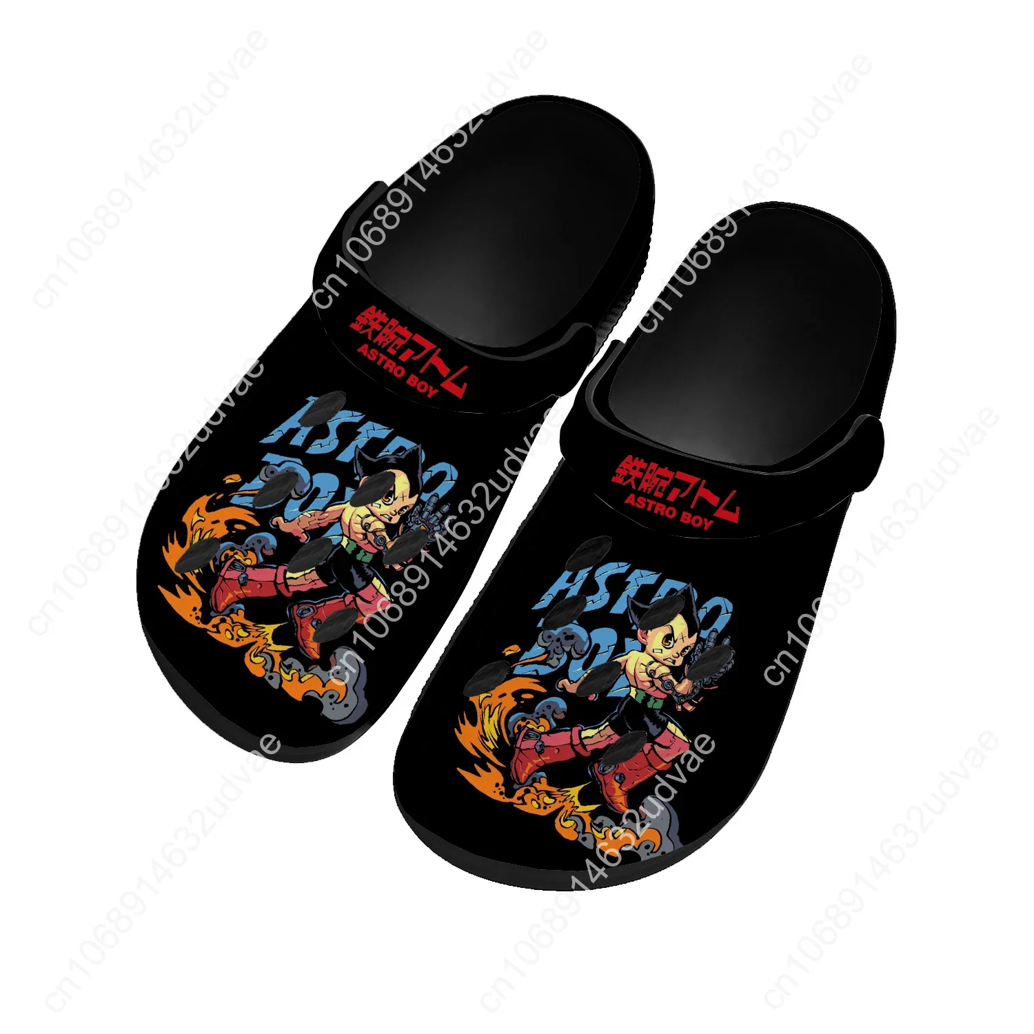 Astro Boy Water Shoes Mens Womens High Quality Fashion Home Garden Clogs Customizd Sandals Beach Breathable Hole Slippers