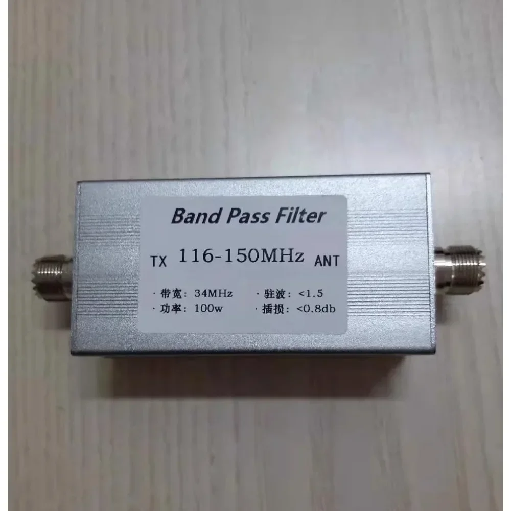 BPF 116-150MHz Bandpass Filter Improves Anti-interference and Selectivity, Increases Communication