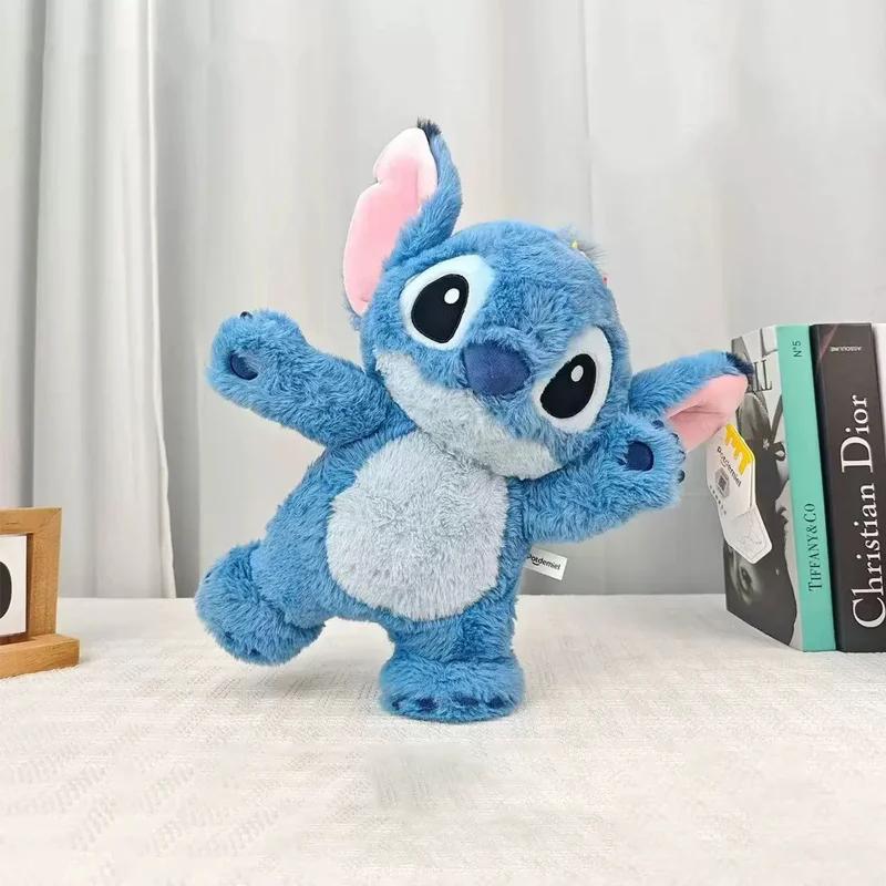 Juguete de peluche de Stitch de Disney, muñeco de relleno suave, regalo bonito súper suave para niños, decoración del hogar, almohada, mochila, colgante, regalo de cumpleaños para niña