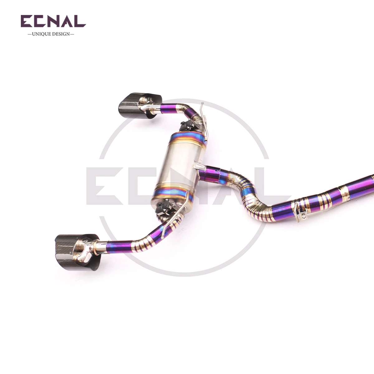 For 2017-2021 TTRS 2.5T Titanium Alloy Valve Exhaust System Muffler Ecnal Product