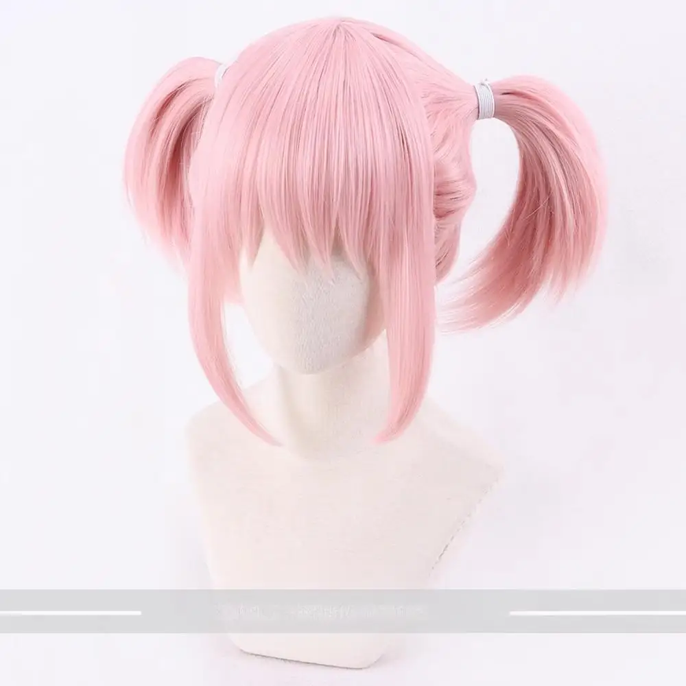 Cosplay Wig for Puella Magi Madoka Magica Madoka☆Magica Kaname Madoka Z-part twin-tails cosplay wig