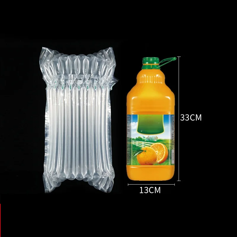 

20pcs 33cm Bottle Inflatable Shipping Air Column Bag for Small Business Supplies Fragile Packaging Wrap Bubble Bags Mailer